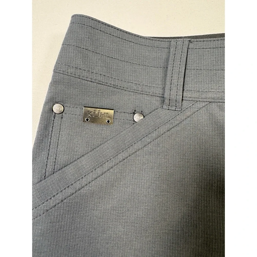 KUHL Silencr Pants Mens 38x32 Gray Ripstop Stretch Hiking Outdoor Trousers